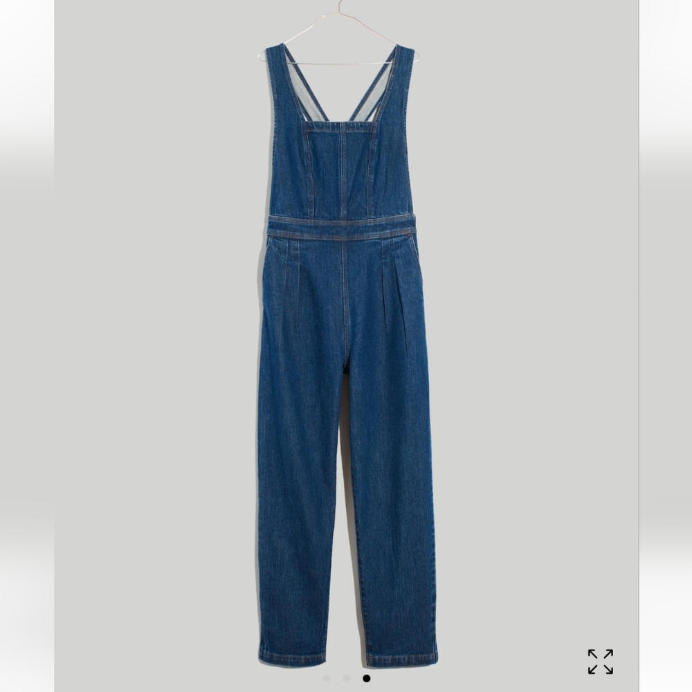 Madewell Blue Denim Jumpsuit